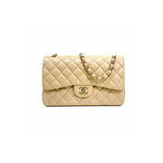 Chanel Yellow Jumbo Classic Flap Bag - Jiaxyk